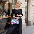 thumbnail image 5 of FORMRS Women Crossbody Purse with Chain Strap Vegan Leather Shoulder Handbag, Abstract Drawing, 5 of 7