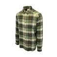 thumbnail image 2 of Columbia Men's Stone Green Shirt Multi Tartan Cornell Woods Flannel L/S (398), 2 of 12