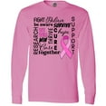 thumbnail image 3 of Inktastic Breast Cancer- Together We Will Win Long Sleeve T-Shirt, 3 of 5
