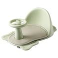 thumbnail image 1 of Asiento de para bebés para 6 y asiento de bañera para bañarse para bebés con tazas de escalofríos slizamiento y Wandteppich de material cuero par yotijar asiento de baño para bebés, 1 of 7