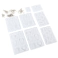 thumbnail image 2 of Jewelry DIY Tool,Ear Hook Needle Silicone Jewelry DIY Mold Jewelry Silicone Mold Precision Engineered, 2 of 8