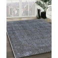 thumbnail image 2 of Ahgly Company Indoor Rectangle Mid-Century Modern Light Slate Gray Oriental Area Rugs, 5' x 8', 2 of 6