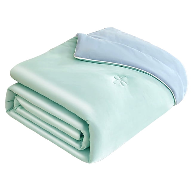 Breathable Double-Sided Ice Blanket, Soft and Light Cold Blanket for Hot Sleepers, Thin Summer Cooling Blanket, Perfect for Hot Weather, Machine Washable and Comfortable