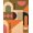 Orange, Pattern 5, variant on ODIKA 8'x10' Washable Area Rug Non-Shedding, Easy Care, Olive Pink Geometric Artistic Design Elegant Rectangular Motif with Stripes for King Size Bedroom Under Bed, Master Suite