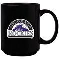 thumbnail image 2 of Black Colorado Rockies 15oz. Primary Logo Mug, 2 of 2