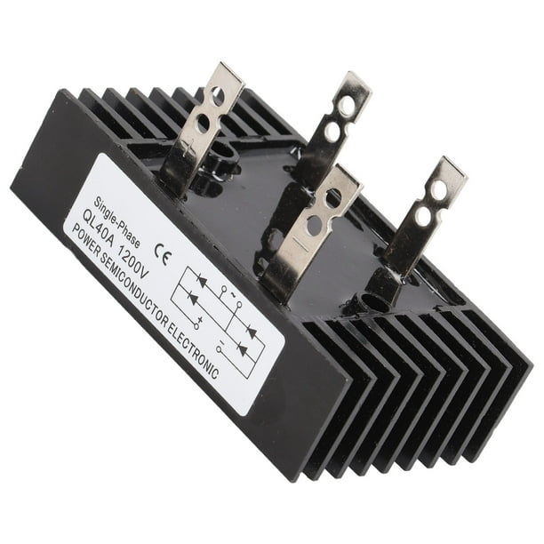 Bridge Rectifier Diode 3 Phase High Power Protection 40A Power Bridge Rectifier Stable Output Wide Application For Machine