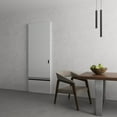 thumbnail image 5 of Hidden Barn | Planum 0012 White Silk | Sturdy Finished Doors | Magic Concealed Sliding Set 24" x 80", 5 of 5
