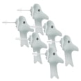 thumbnail image 1 of Aretes Modernos Resistentes VentDepot EarringWhale01 3Pzas Gris silicona, 1 of 4