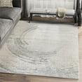 thumbnail image 2 of Abani Quartz 5'3"W x 7'6"D QRZ160A Beige Grey Swirl Solid Area Rug, 2 of 7