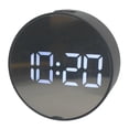 thumbnail image 2 of Led Large Screen Bedside Alarm Clock Digital Clock Black Frame White Light, 2 of 5