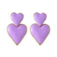 thumbnail image 2 of Pendientes de San Valentín, pendientes de San Valentín para mujer, regalos de San Valentín para ella, pendientes de corazón para mujer, joyería de moda para adolescentes, niñas y adolescentes, pendien, 2 of 7