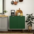 thumbnail image 2 of HOMCOM Sideboard Buffet Cabinet with Adjustable Shelves, Green, 2 of 10