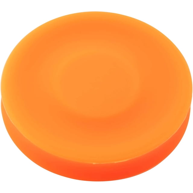 Puce Silicone Flexible Mini Disque Volant Frisbee Orange