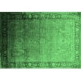 thumbnail image 1 of Ahgly Company Indoor Rectangle Oriental Emerald Green Industrial Area Rugs, 2' x 4', 1 of 4
