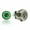 Green, variant on AUTSW38G 16mm Momentary Billet Button with LED Green Ring