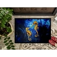 thumbnail image 3 of Carolines Treasures MW2150JMAT 24 x 36 in. Seahorses Two To Tango Doormat, 3 of 5