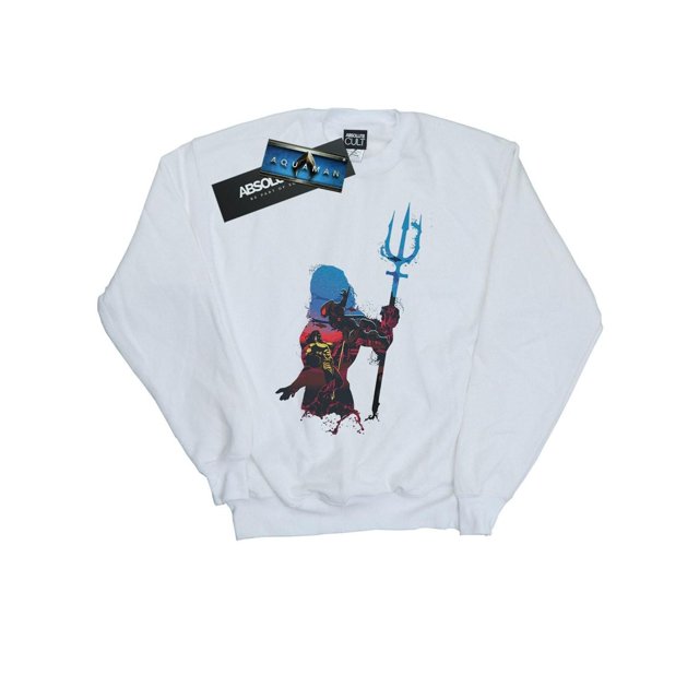 DC Comics Homme Sweat-Shirt de Combat Aquaman