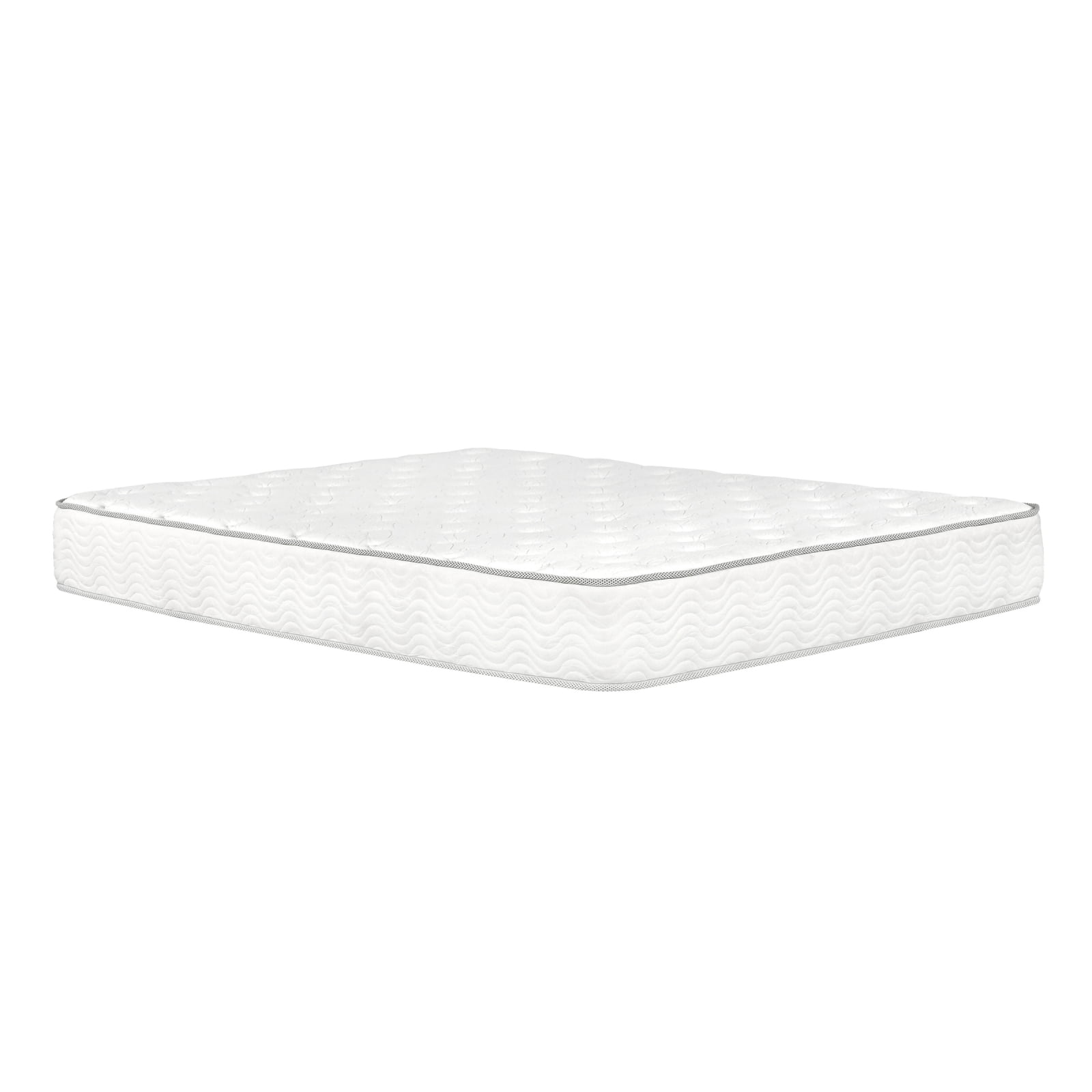 Miekor Furniture Premium 9 in. Medium Pocket Spring Mattress - Cal King, White 18562