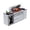 Comb (Grill+Fridge+Sink), variant on 85-Inch Outdoor Kitchen Island Grill, 6-Burner 85,000 BTU Stainless Steel BBQ with Refrigerator, Side Burner, Rotisserie Kit, Granite Countertops & Storage Cabinets