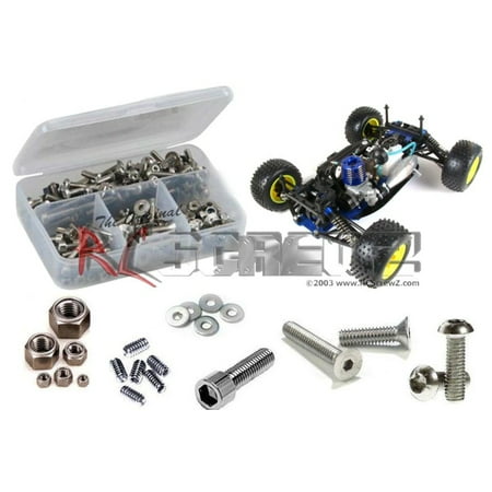 

RCScrewZ Kyosho TR-15 Monster Stainless Steel Screw Kit - kyo009