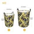 thumbnail image 2 of Lsque Orchids Flowers pattern Laundry Hamper Basket, Tall Woven Rope Hamper Basket for Clothes, Lightweight Storage Basket, Collapsible Waterproof-Medium, 2 of 8
