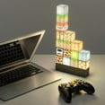 thumbnail image 2 of Minecraft Night Lamps Building Blocks Stitching Lamp USB Power, 2 of 5