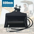 thumbnail image 4 of 24 Inch /600mm Tilting Bucket Accessories, Flat Tooth Backhoe Bucket, Mechanical Excavator Accessories, for Small Excavators from 0.8 Tons to 1 Tons to 1.5 Tons, 4 of 9