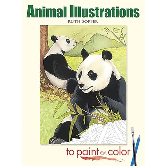 Pre-Owned Dover Animal Coloring Books: Animal Illustrations to Paint or Color (Paperback)