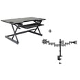 thumbnail image 5 of Quick Sit Stand Up Computer Workstation Riser, 5 of 6