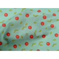 thumbnail image 4 of oneOone Cotton Cambric Fabric Leaves & Apple Fruit Fabric BTY 56 Inch Wide, 4 of 4