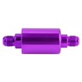 thumbnail image 4 of High Quality Universal Car Auto Modification AN6 Aluminum Fuel Filter Purple, 4 of 9
