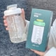 thumbnail image 3 of 750ml Shaker Taza Plástico Proteína Coctelera Botella Con Bola De Acero Inoxidable Y Mango En Polvo Fitness De Agua Libre De BPA A Prueba De Fugas, 3 of 4