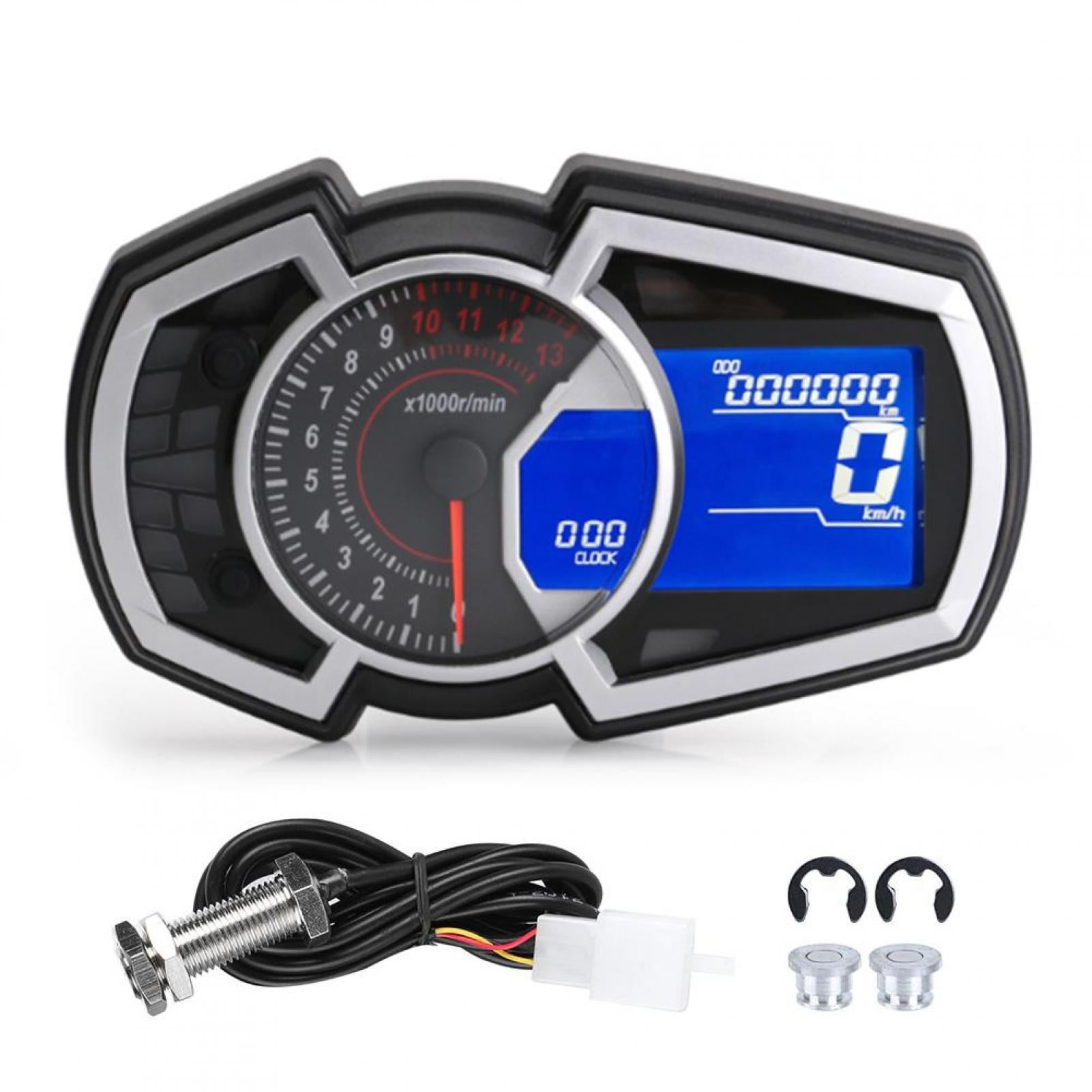 Lcd Gauges Motorcycle Odometer Motorcycle Speedometer Tachometer