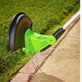 thumbnail image 4 of Electric String Trimmer 13 inch 3.8 Amp 7800 RPM Speed Corded Trimmer Garden Lawn Weed Cutter, Green, 4 of 6