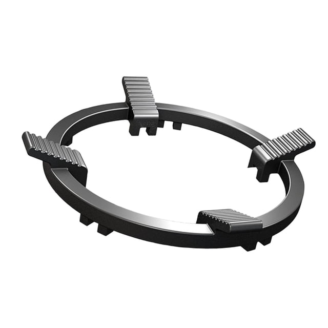Anillo de soporte para wok de cocina a gas, accesorio para ollas, utensilios de cocina antideslizantes, resistente soporte para wok, anillo reductor 4