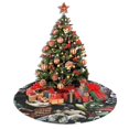 thumbnail image 4 of Falda para árbol de Navidad de Beetlejuice, suave y divertida, decoración navideña navideña de granja de 36", 4 of 4