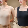 thumbnail image 6 of Beige Women Built-in Bra Tank Tops Polyester,Spandex for Women Sleeveless Racerback Shirts Casual Fitted Tops Tank Top Women L, 6 of 9