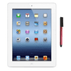 Refurbished I-Pad, 32GB, White, Wi-Fi + Accessories Bundle