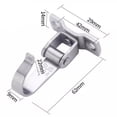 thumbnail image 2 of Ceiling Hooks Stainless Steel Load-Bearing Hooks 180 Degree Rotated Hanger Hooks, 2 of 10