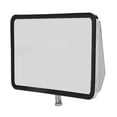 thumbnail image 4 of Front View Mirror, Side Mirror Head Manual Adjustment Silver Universal 23x15cm  For Car Replacement For  Bravo, 4 of 8