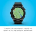 thumbnail image 5 of Garmin fēnix 7S Pro Sapphire Solar, Multisport GPS Smartwatch, Built-in Flashlight, Solar Charging Capability, Black, 5 of 6