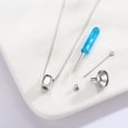 thumbnail image 6 of CUOKA MIRACLE Urn Necklace Square Crystal Necklace 925 Sterling Silver Pendant Necklace Memories Gift for Women Mom Wife Grandma Grandpa Keepsake Pets Dog Cat Ashes, 6 of 11