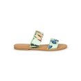 thumbnail image 2 of Women's Double Band Multi Print Slide Sandals 20582, 2 of 6
