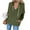 Army Green, variant on Fartey Oversized Fleece Hoodies for Women Elegant V Neck Long Sleeve Sweatshirts with Pockets Fashion Simple Solid Color Drawstring Hooded Pullover Tops