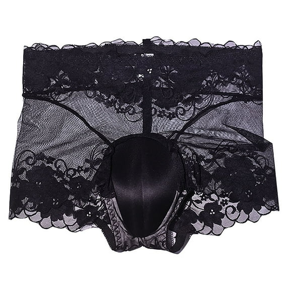 Men's Boxer Briefs Undies Matching Mens Underwear 3xl Men's Underwear Briefs Glow in The Dark Mens Men under Garments Bottoms Out Brief Bar for Men 4x for Comfort Soft Black M