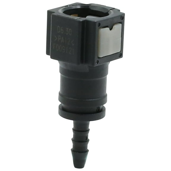 Car Black Fuel Line Hose Pipe Quick Release Female Connector 6.30mm ID3