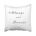 thumbnail image 1 of WOPOP forever always and forever vampire diaries Pillowcase Pillow Cover 18x18 inches, 1 of 1