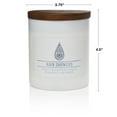 thumbnail image 3 of Colonial Candle Wellness Rain Showers Scented Jar Candle, 2 Wick, 16 oz, 60 Hours Burn, Water, 3 of 7