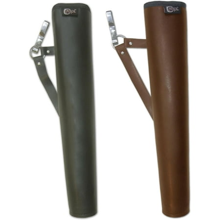 Archery Quiver Faux Leather Waist Hip Side Arrow Bags Bow Arrow Holder Belt Bag Outdoor Practicing