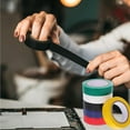 thumbnail image 6 of Topboutique Electrical Tape Colored Waterproof Insulation Tape Professional Grade Electrical Tape General Electrical Tape for Wires,Circuits,Flame Retardant&Weather Resistant,3/4 in x 33 ft,6 Pcs, 6 of 9